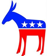 The Democratic Donkey and the Republican Elephant