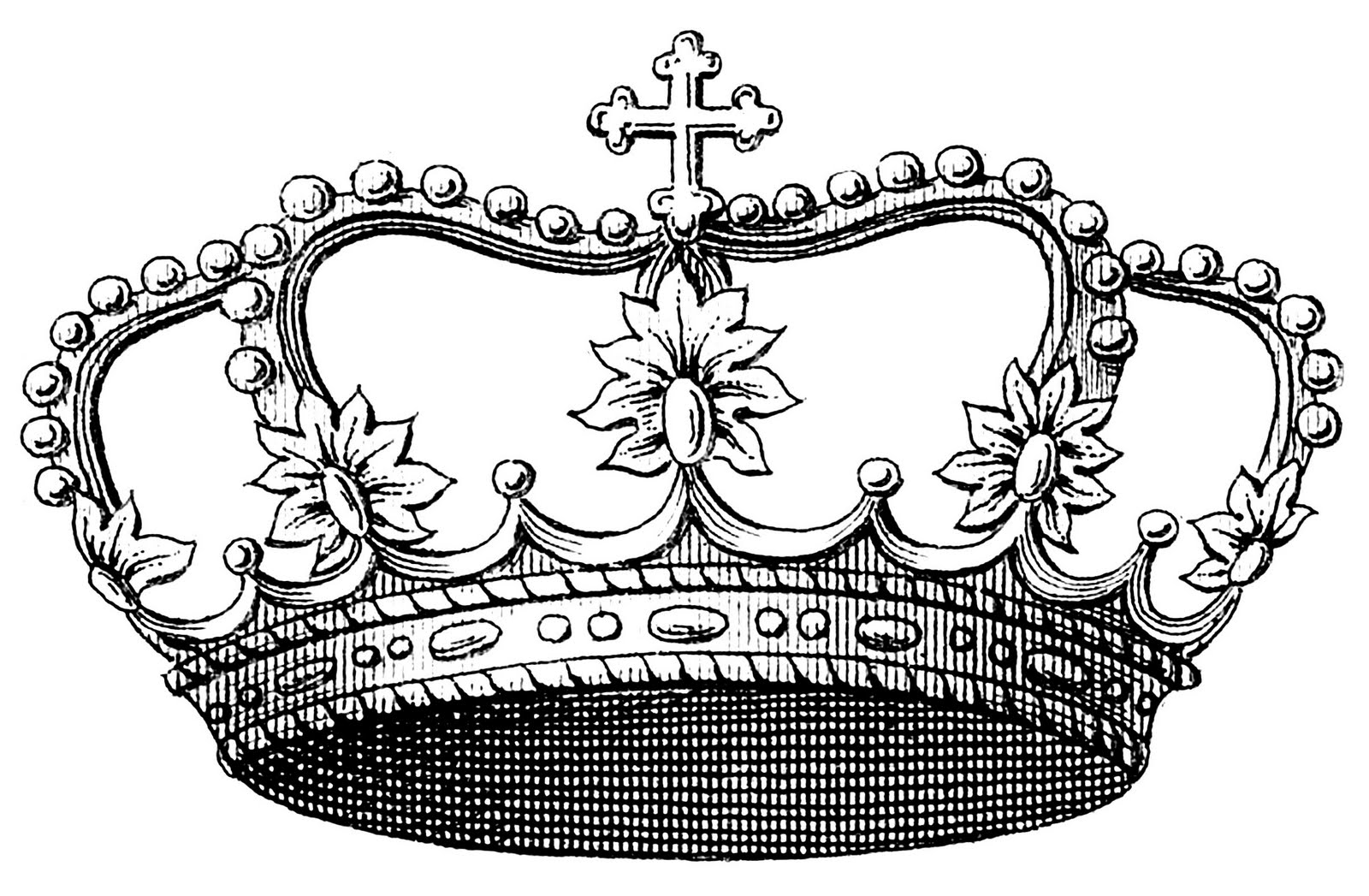 Creative Princess Crown Sketch Drawing for Girl