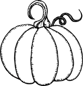 Pumpkin clip art - vector clip art online, royalty free & public ...
