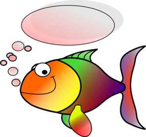 Talking Fish clip art - vector clip art online, royalty free ...