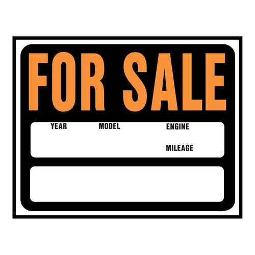 Printable Car For Sale Sign - ClipArt Best