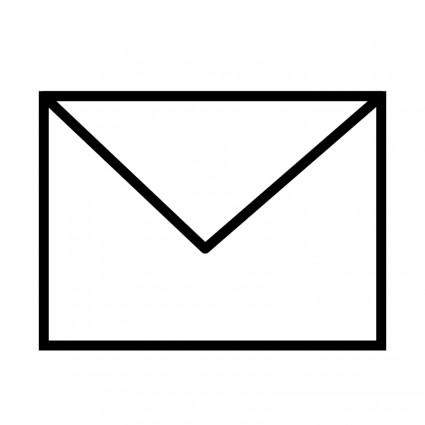 Envelope Closed B&W Free vector in Open office drawing svg ( .svg ...