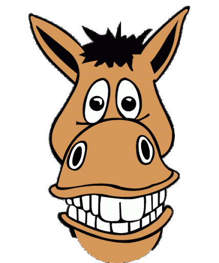clipart horse laughing - photo #9