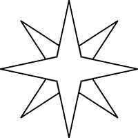How to Draw a Compass Rose