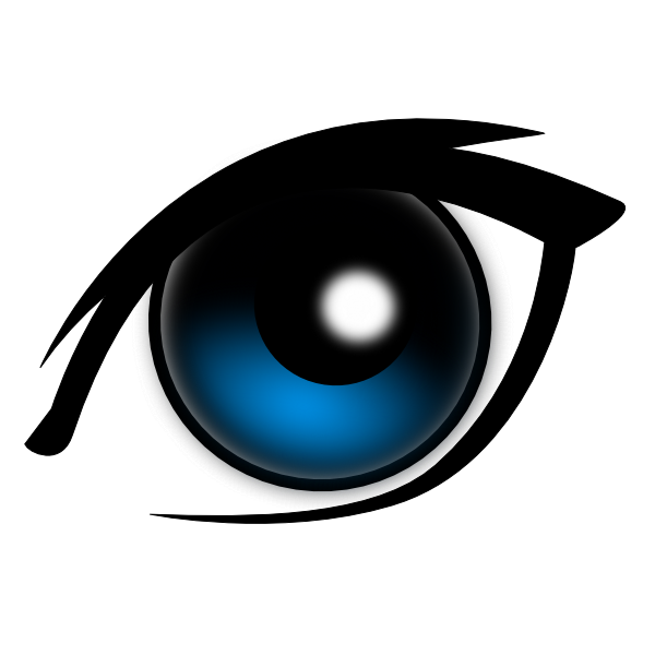 Cartoon Eye Clip Art - vector clip art online ...