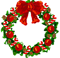Christmas Miscellaneous Images 18. Images with Christmas Wreaths 2 ...