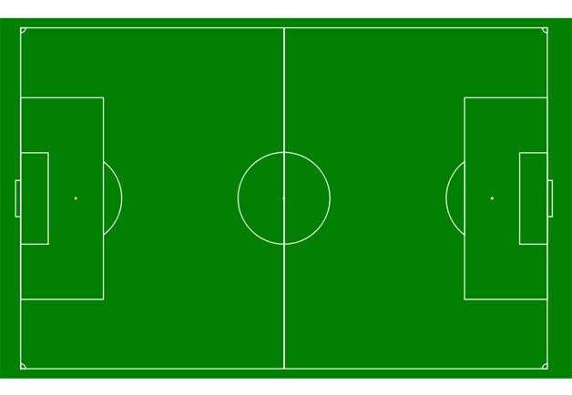 Free Football Pitch Template