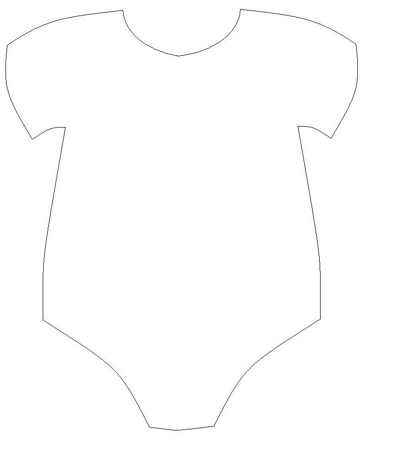 Baby Onesie Outline ClipArt Best baby-onesie-outline-clipart-best