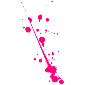 pink paint splatter clip art - Polyvore