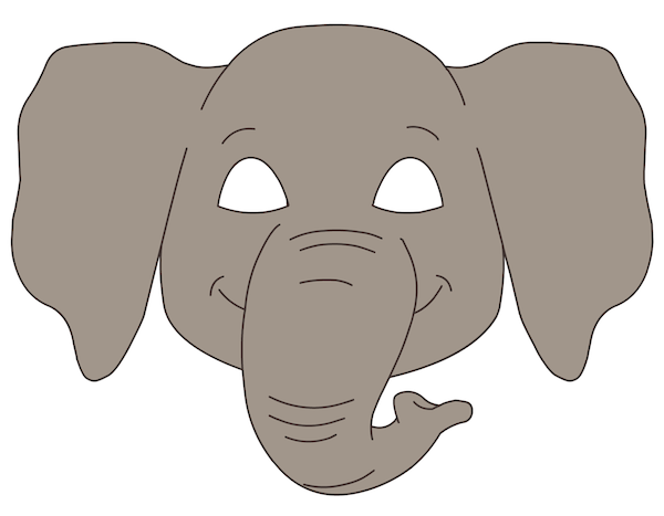 printable-elephant-mask-clipart-best