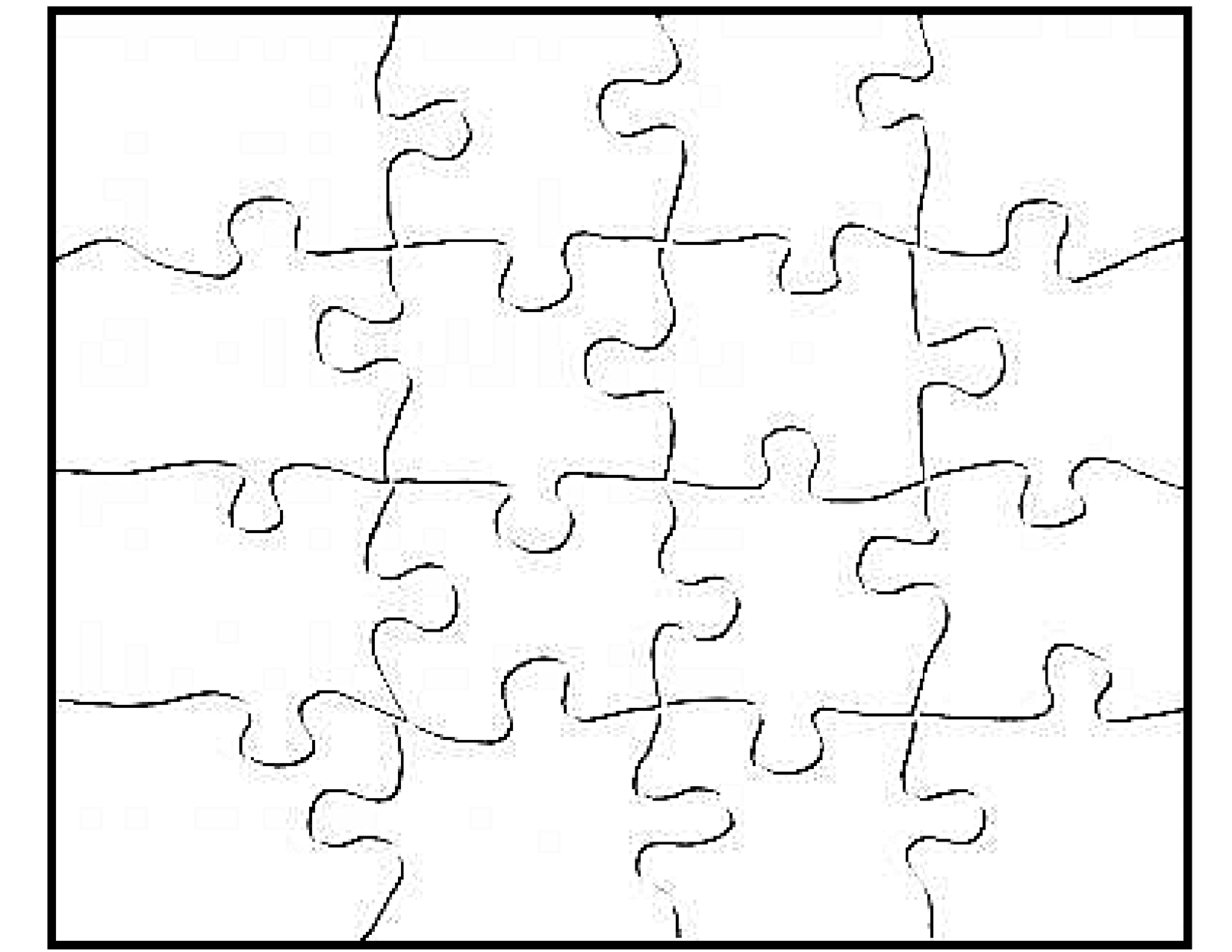 Template For Puzzle Pieces - ClipArt Best
