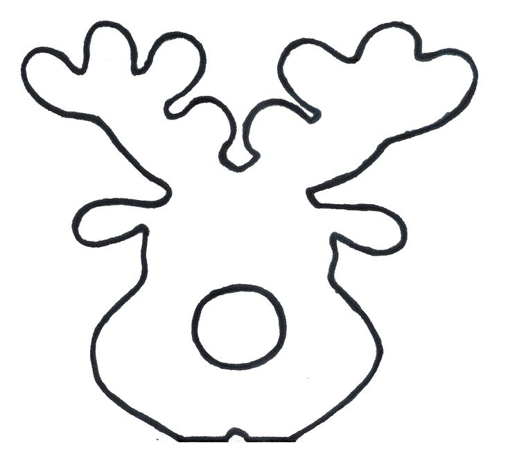 reindeer-face-template-clipart-best