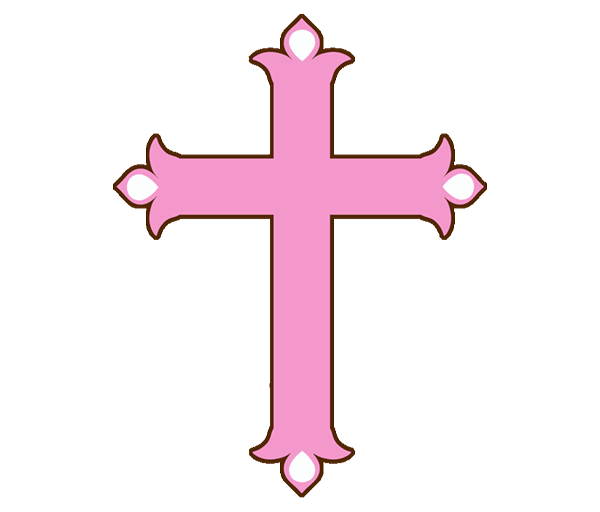 free pink cross clip art - photo #20