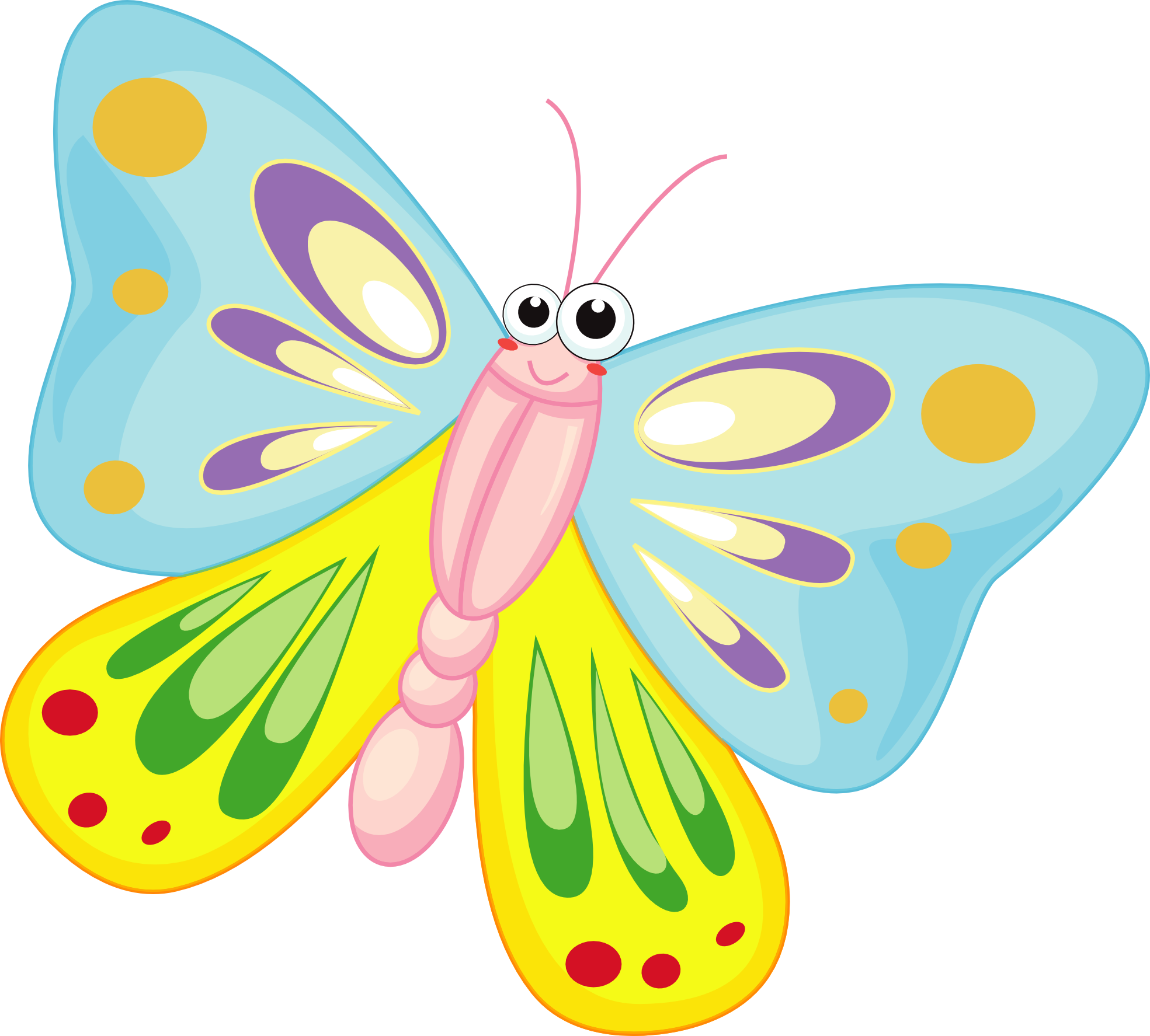 Best Photos of Butterfly Cartoon Clip Art - Purple Butterflies ...