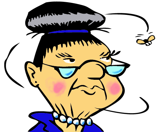 Old Lady Cartoon | Free Download Clip Art | Free Clip Art | on ...