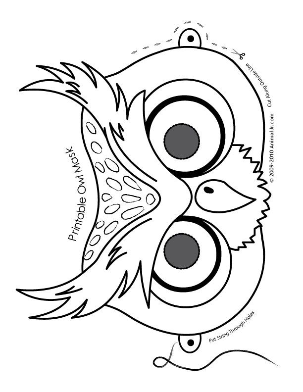 Mask Template Printable Free