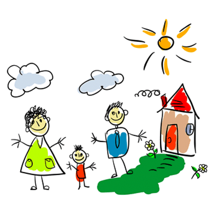 Picture Of A Cartoon Family | Free Download Clip Art | Free Clip ...