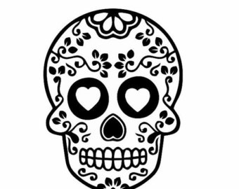 Sugar Skull Clip Art - Tumundografico