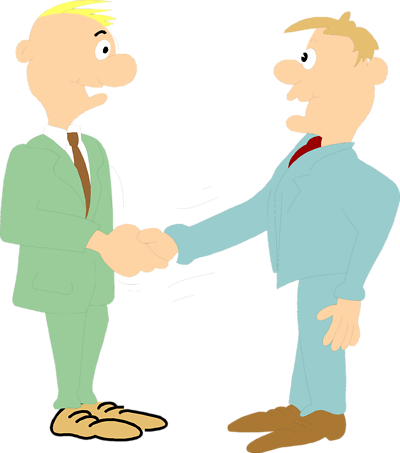 Clipart people shaking hands