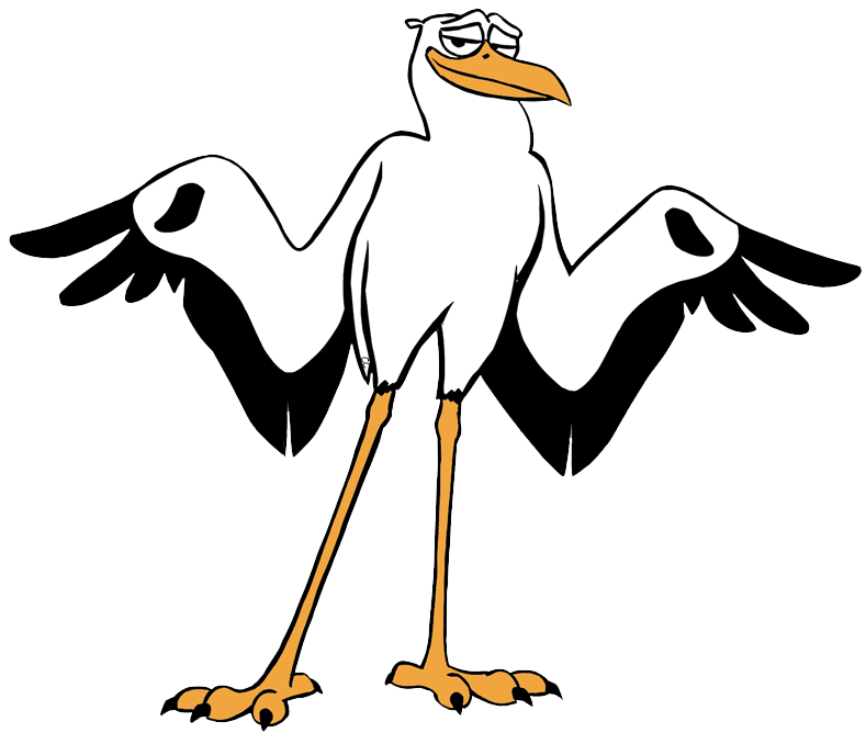 Storks Movie Clip Art Images - Cartoon Clip Art