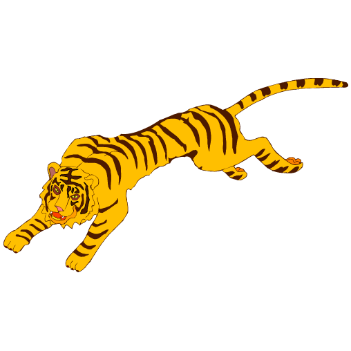 tiger stripes clipart - photo #38