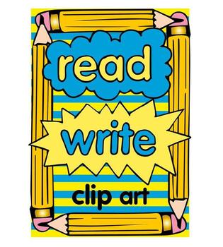 Reading And Writing Clipart | Free Download Clip Art | Free Clip ...