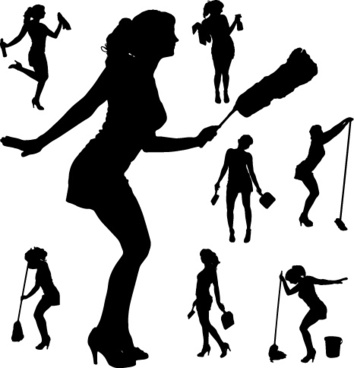 Woman silhouette free vector download (7,012 Free vector) for ...