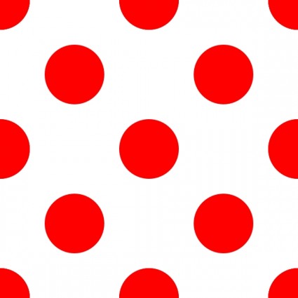 Free red polka dot clip art