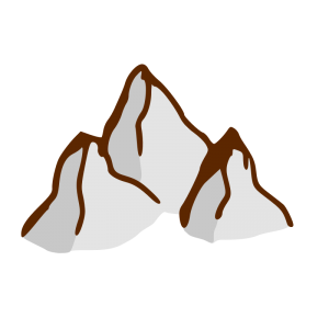 Free mountain clipart mountains clip art vector 7