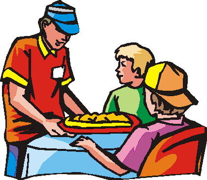 People Dining Clipart