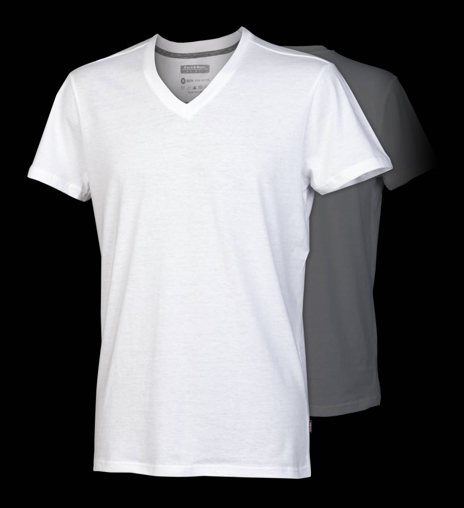 Best Photos of White V-Neck T-Shirt Template - White V-Neck T ...