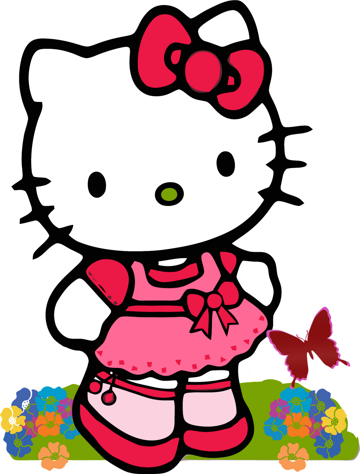 Hello Kitty With Balloons Png | Free Download Clip Art | Free Clip ...