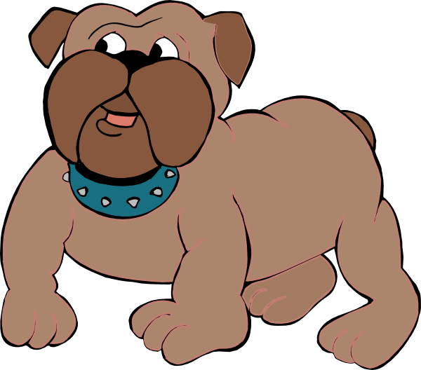 Cute Cartoon Bulldog - ClipArt Best