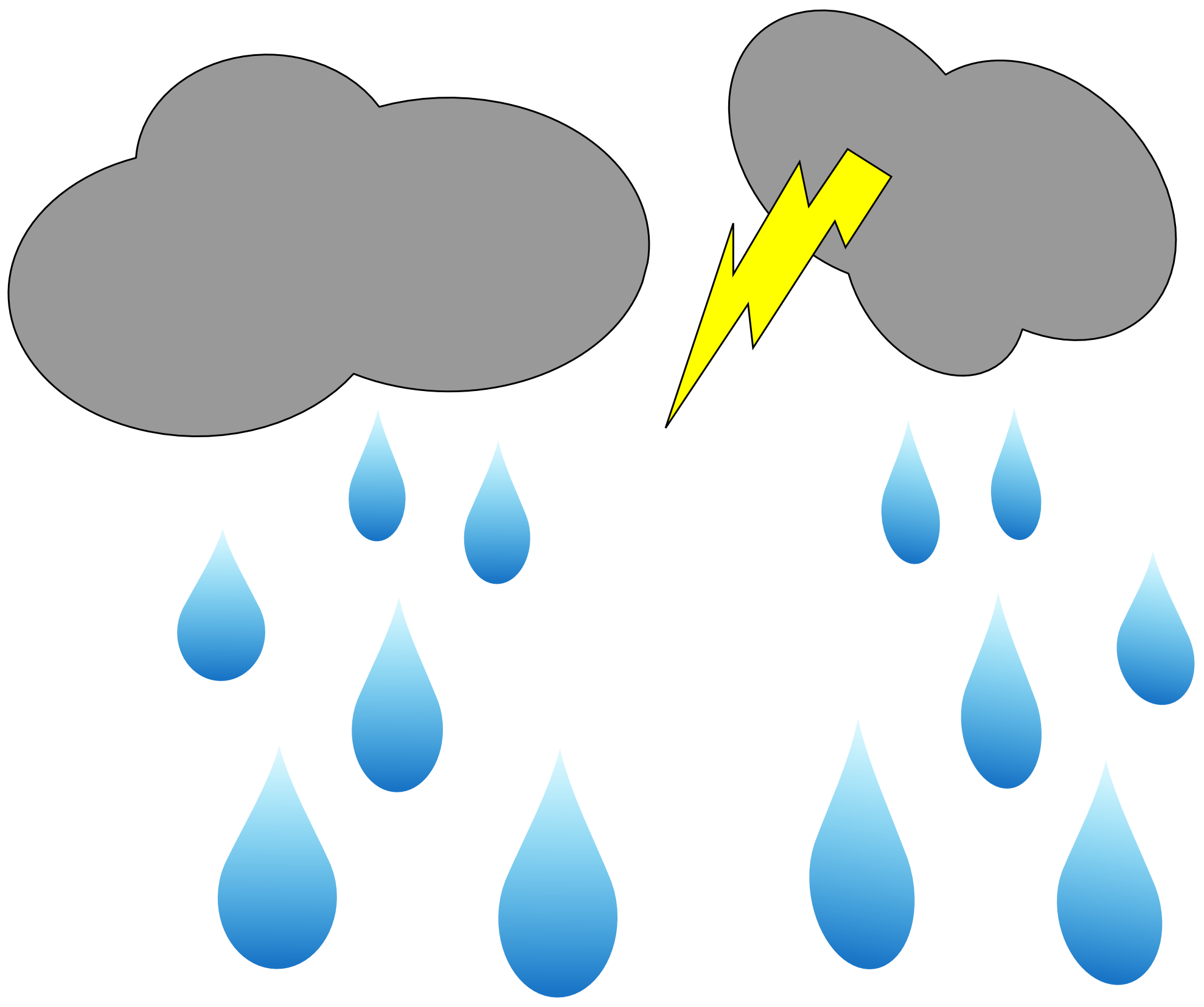 502 views Lightning cloud clipart gif