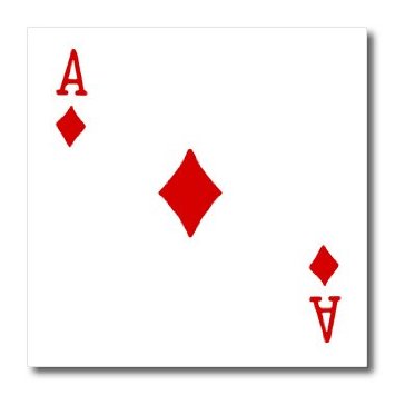 Buy ht_76550_1 InspirationzStore Playing Cards - Ace of Diamonds ...