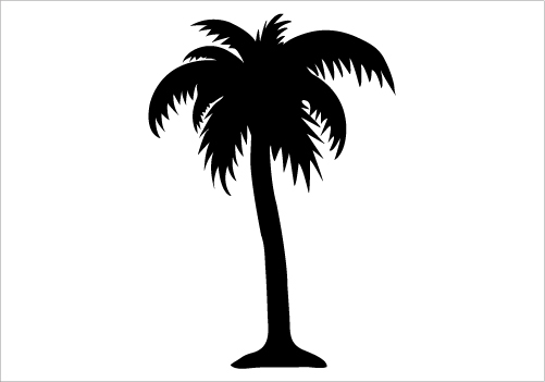 592 views Palm Tree Silhouette Clipart