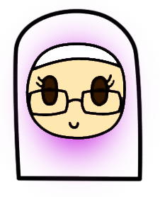 DeviantArt: More Like Cute Muslimah Doodle With Glasses by nuazka