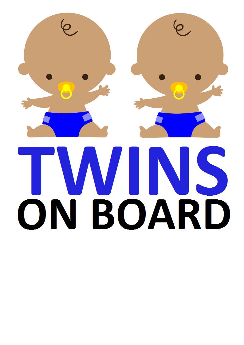 free twin baby boy clipart - photo #33