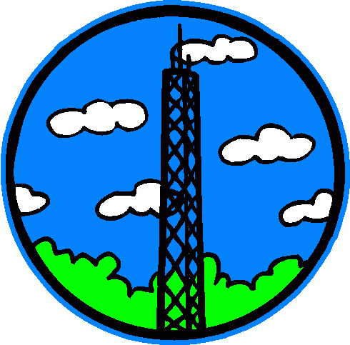 Microwave tower clipart