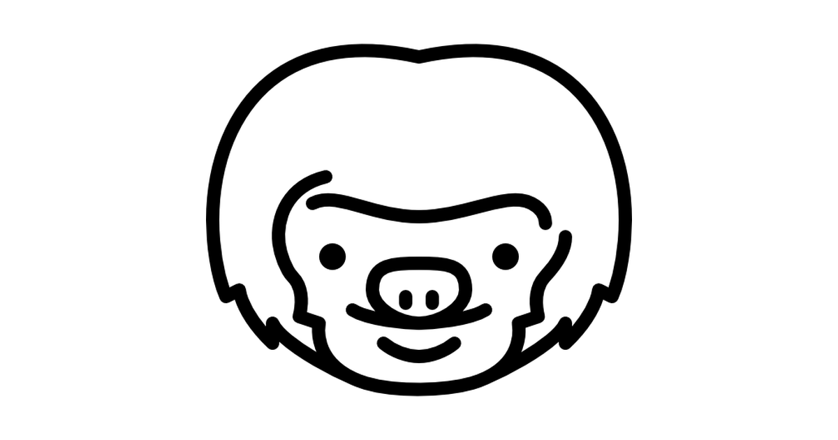sloth Head - Free animals icons