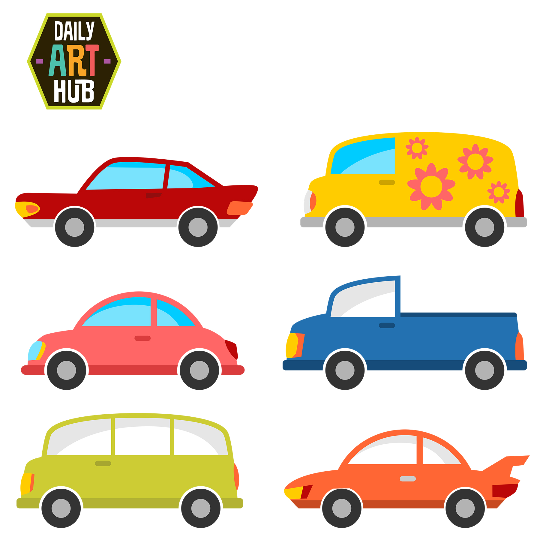 Clipart Cars - Tumundografico