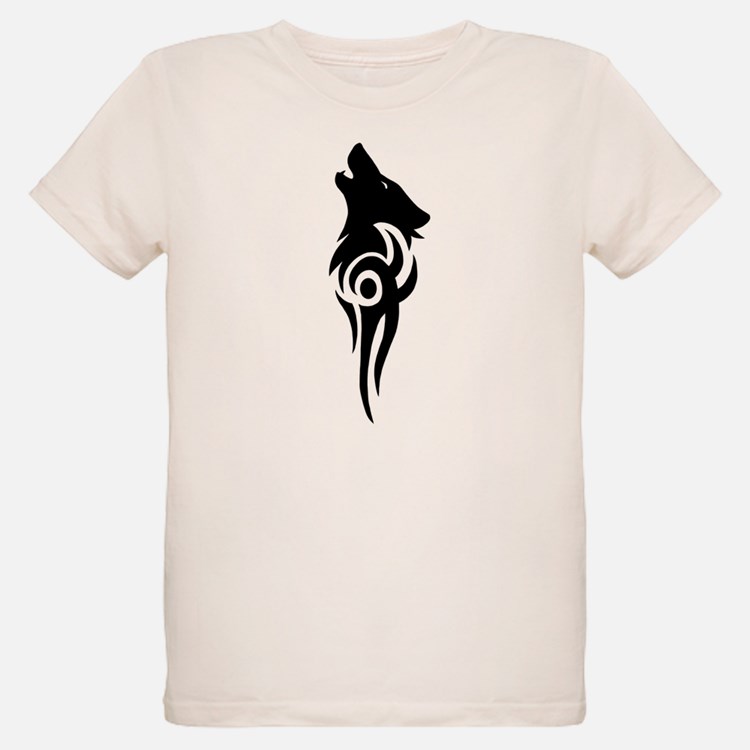 Wolf Werewolf Howling Howl Tribal Tattoo Design T Shirts, Shirts ...