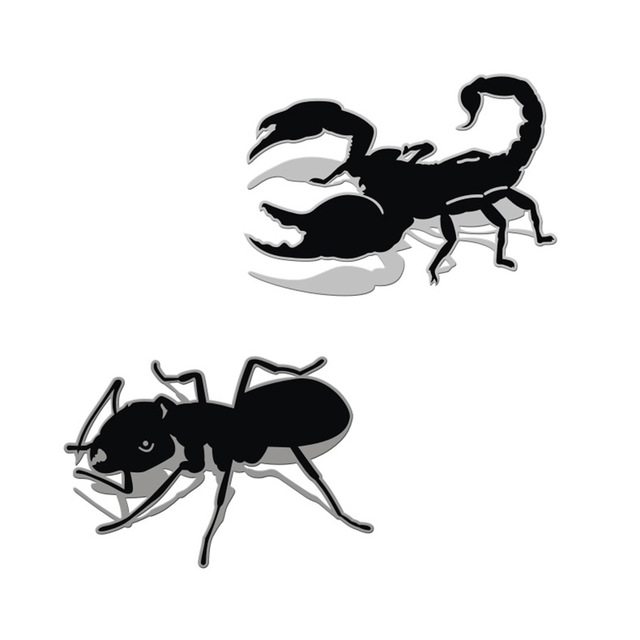 Aliexpress.com : Buy Funny car stickers,ant and scorpion pattern ...
