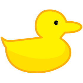 Rubber Ducky Race Clipart