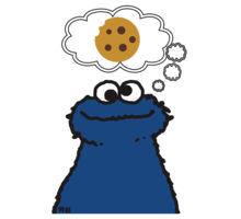 Cookie Monster Eating Cookies - ClipArt Best
