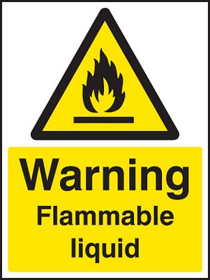4420 - Warning signs - Flammable liquid