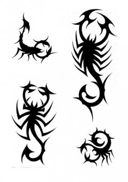 Tribal tattoos, Art and Scorpion tattoos