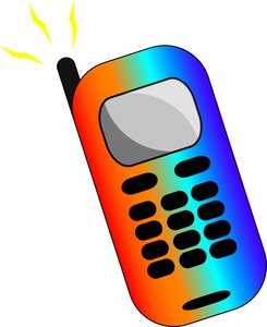 Cell phones clipart