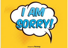 Sorry wallpaper free vector graphic art free download (found ...
