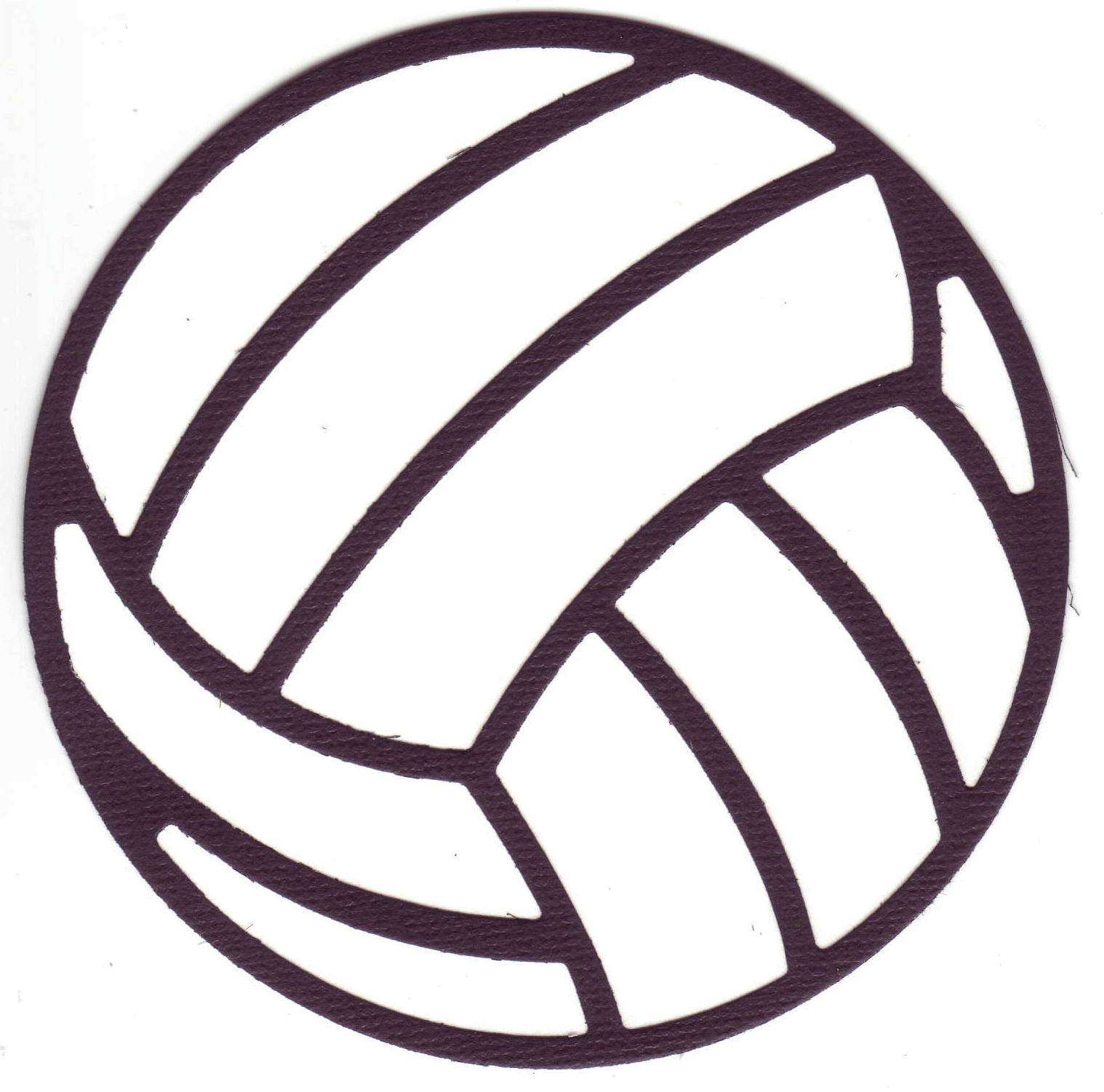 Volleyball ball clipart